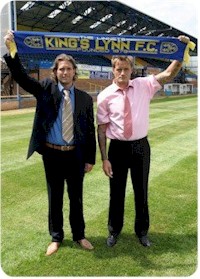 Lynn's new management team Carl Heggs (right) and Andy Johnson